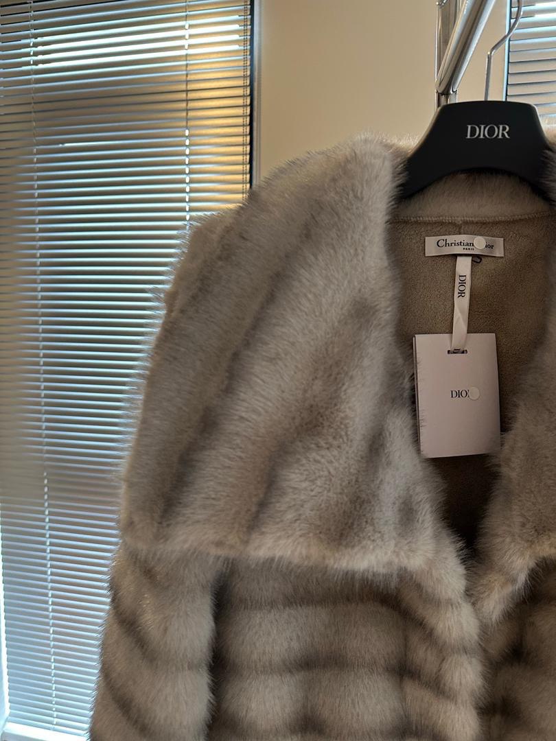 Luxe Ribbed Fur Cropped Jacket