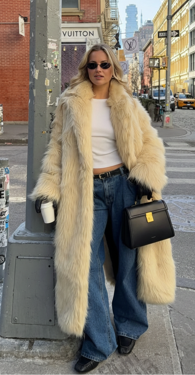 Signature Plush Fur Jacket