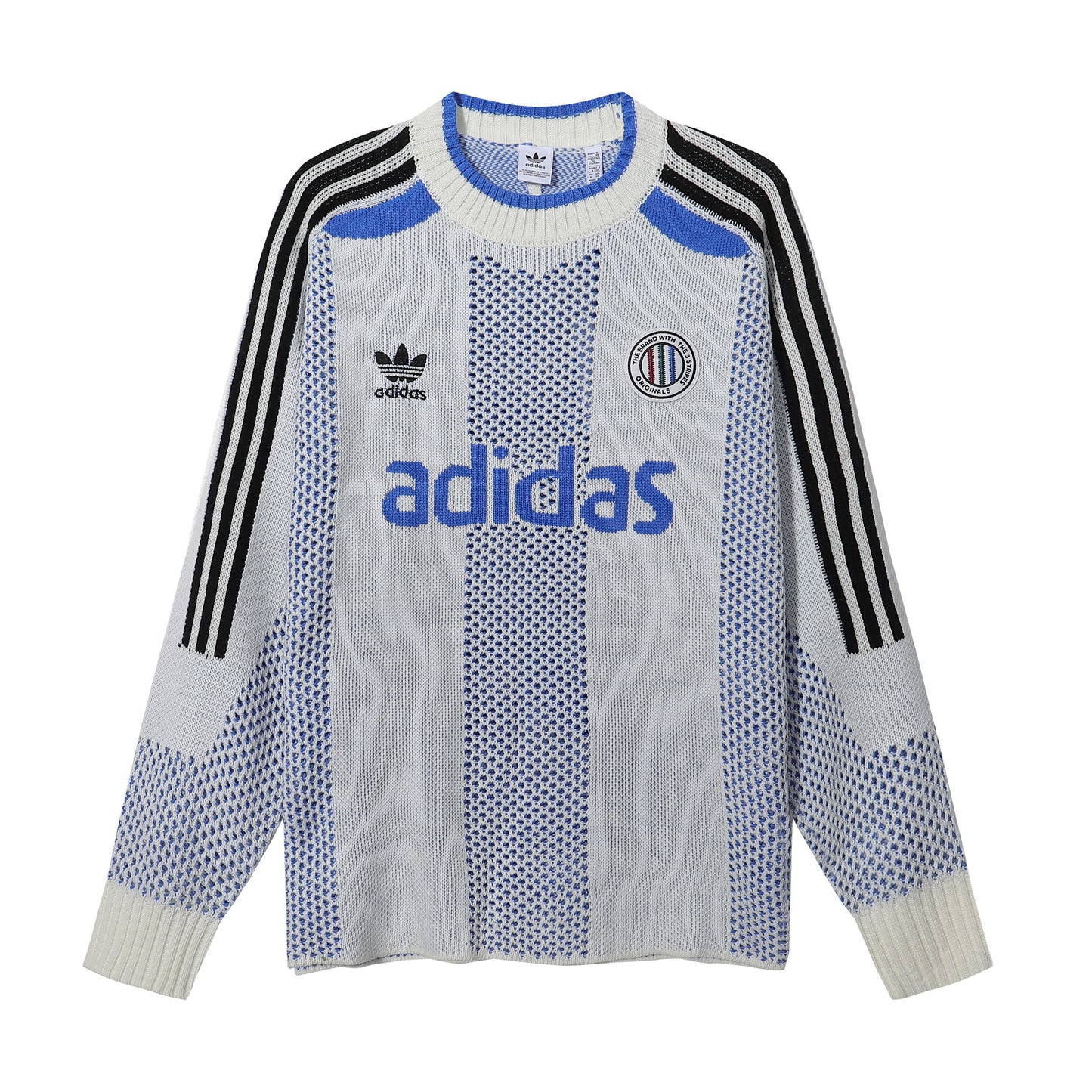 Vintage-Inspired Knit Sports Jersey