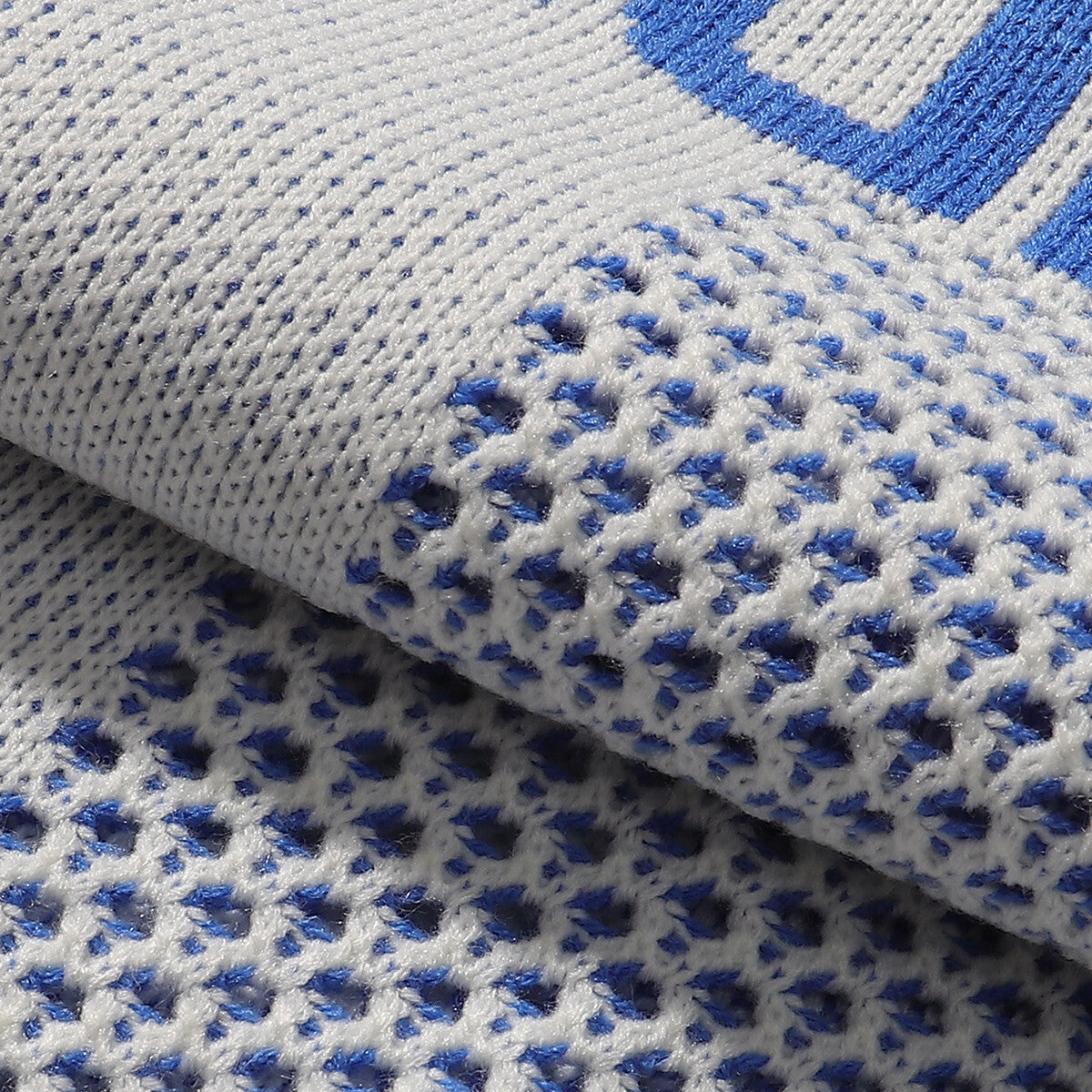 Vintage-Inspired Knit Sports Jersey