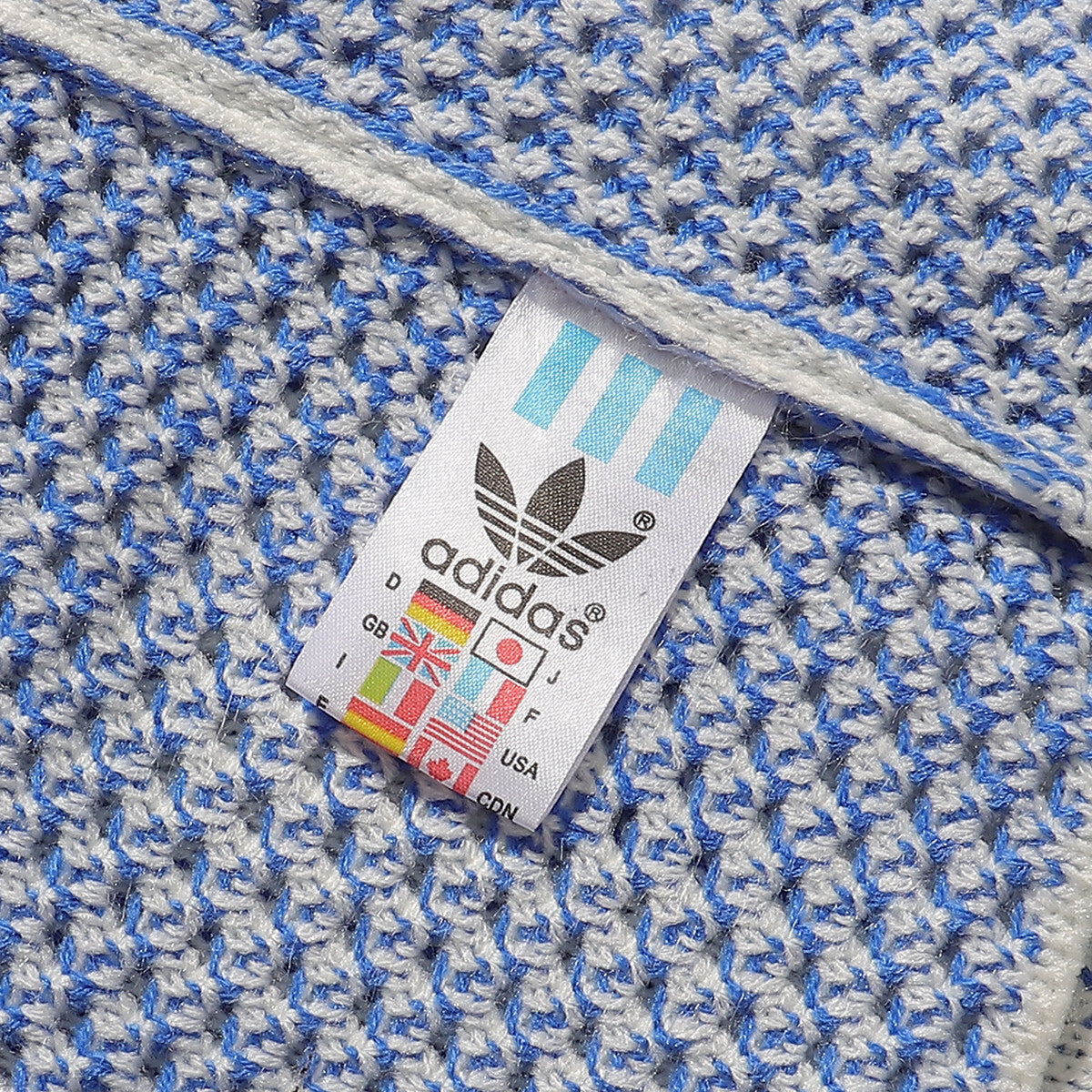 Vintage-Inspired Knit Sports Jersey
