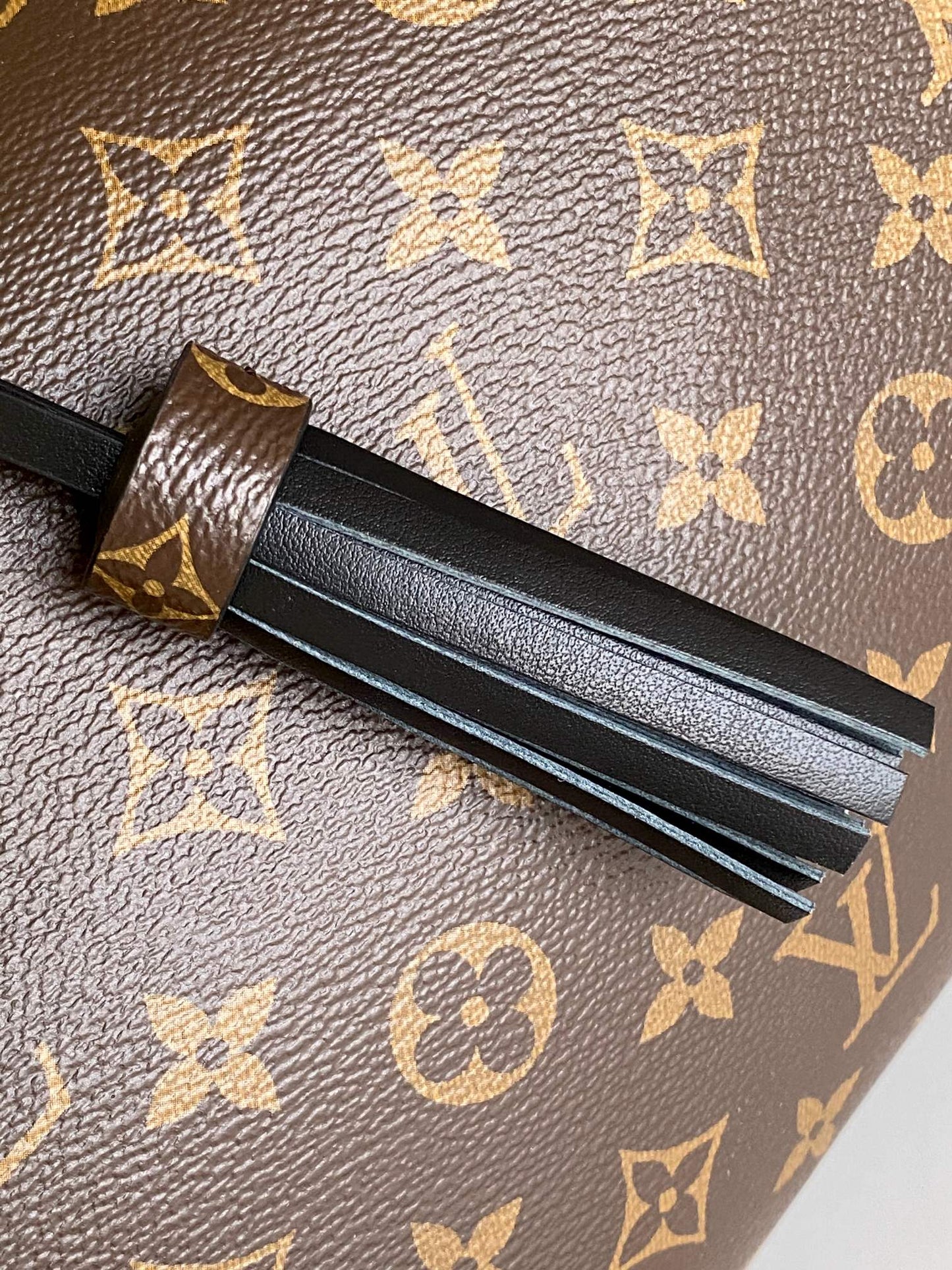 Signature Coated Canvas Handbag with French Leather Trim